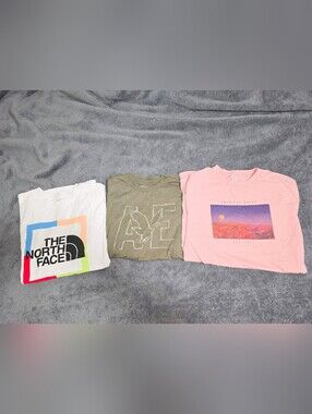 American Eagle Outfitters & North Face Short Sleeve Tee Lot